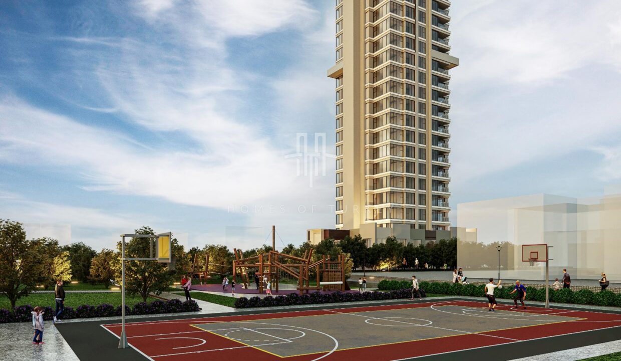 Flats for Sale in Installments Walking Distance to the Metro in Ataşehir 5