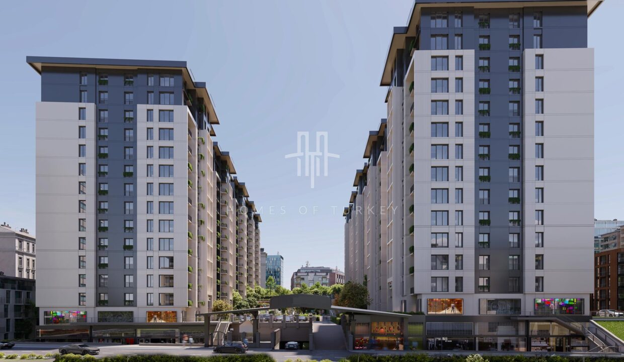 Investment Flats for Sale in Installments on Basın Ekspres Street, Walking Distance to the Metro 2