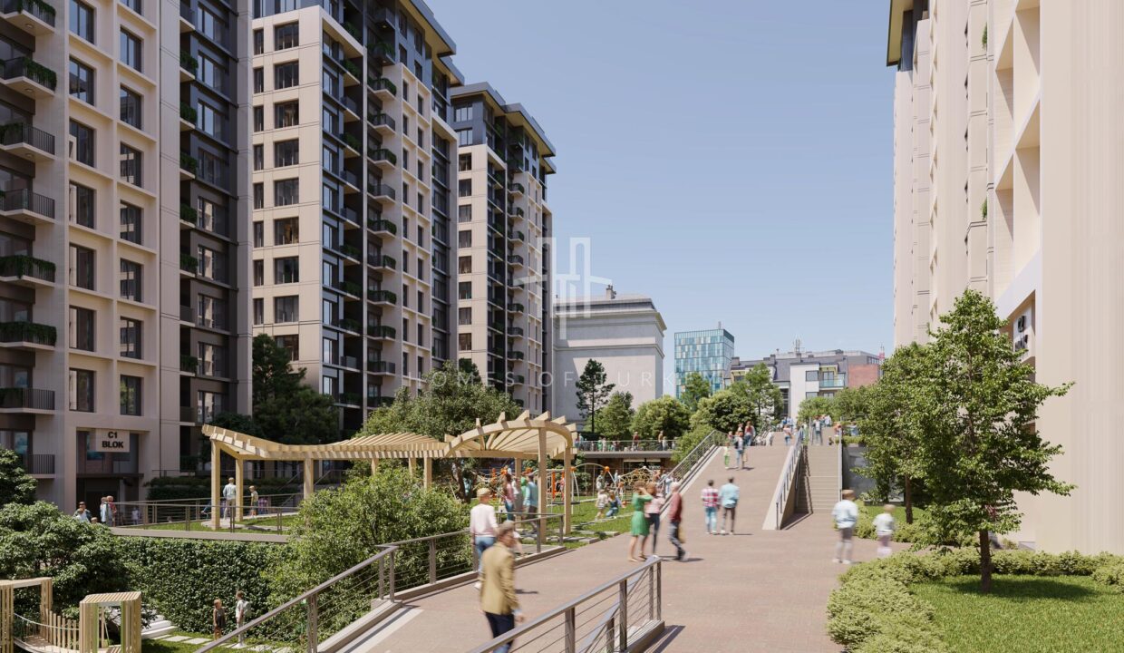 Investment Flats for Sale in Installments on Basın Ekspres Street, Walking Distance to the Metro 3