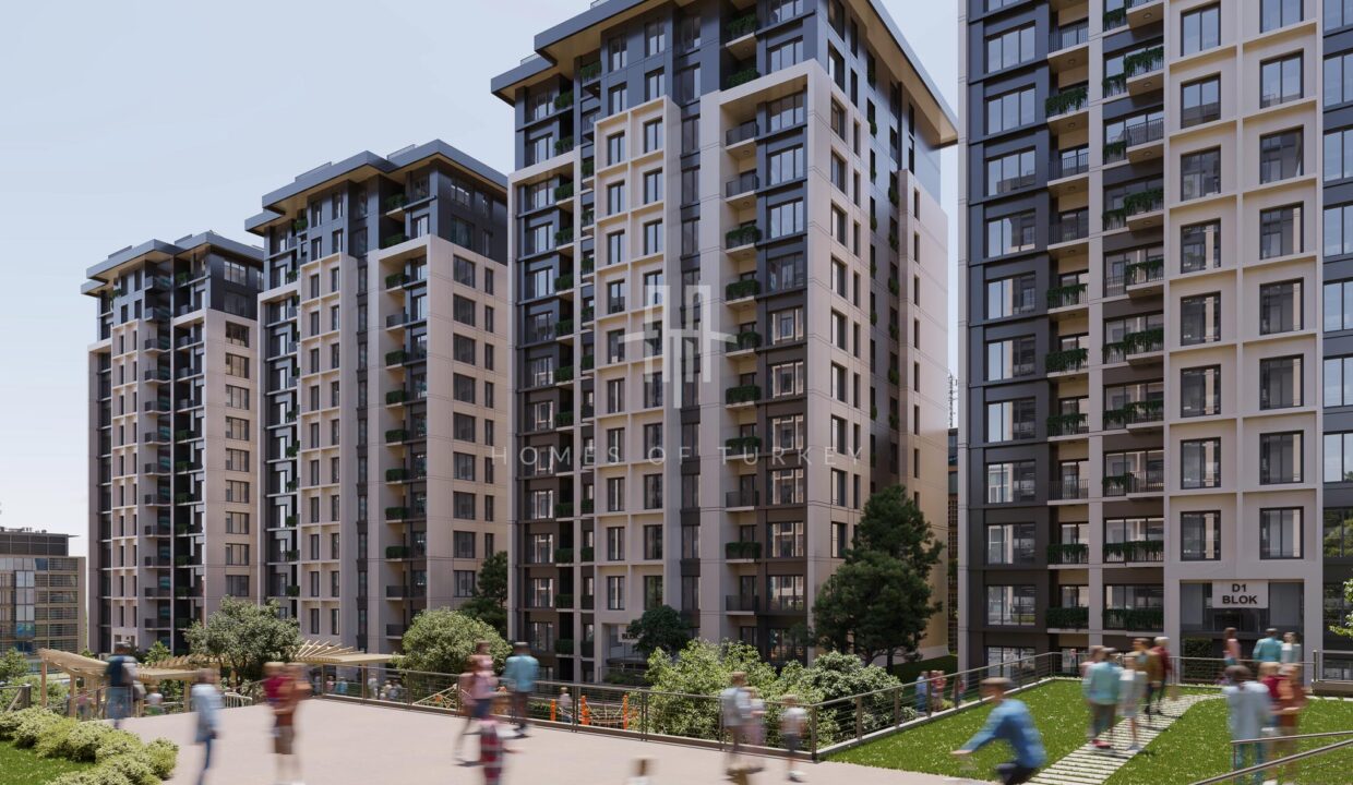Investment Flats for Sale in Installments on Basın Ekspres Street, Walking Distance to the Metro 3,