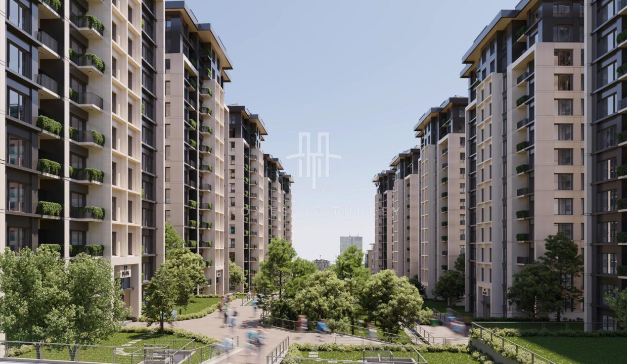 Investment Flats for Sale in Installments on Basın Ekspres Street, Walking Distance to the Metro 4