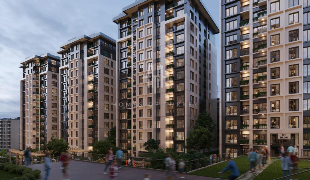 Investment Flats for Sale in Installments on Basın Ekspres Street, Walking Distance to the Metro 5