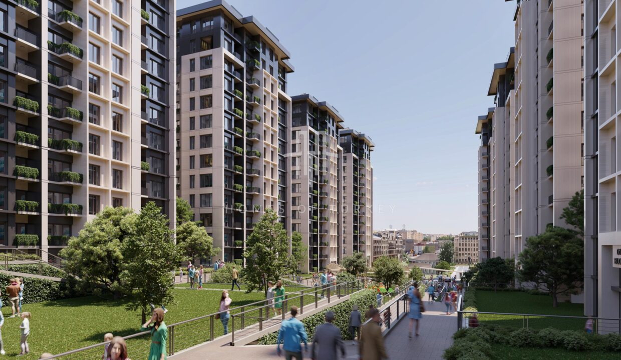 Investment Flats for Sale in Installments on Basın Ekspres Street, Walking Distance to the Metro 6,