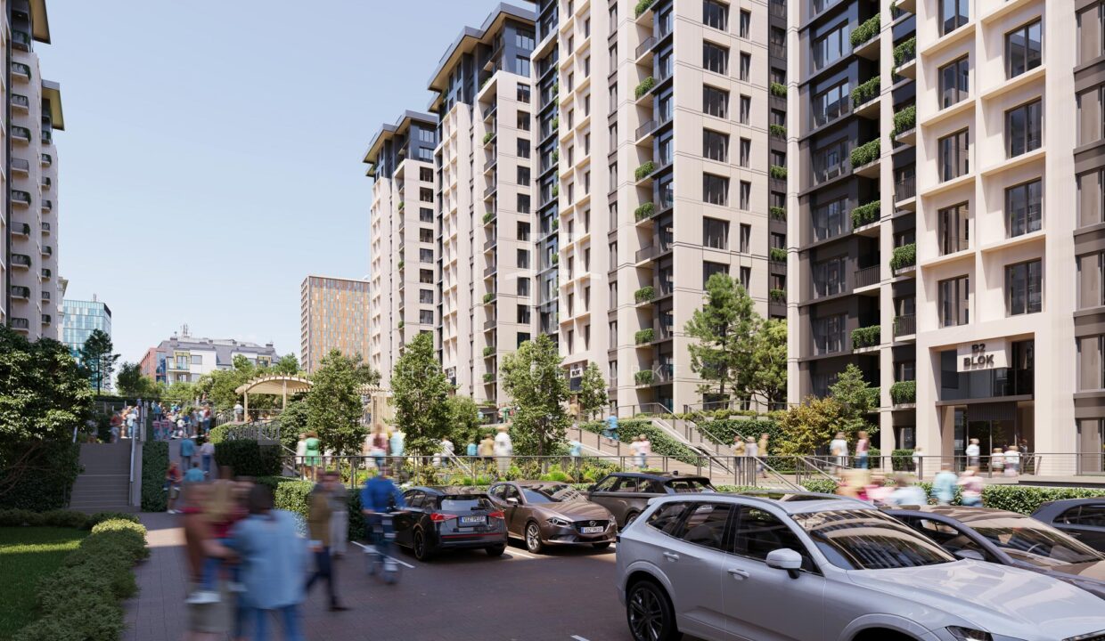 Investment Flats for Sale in Installments on Basın Ekspres Street, Walking Distance to the Metro 7