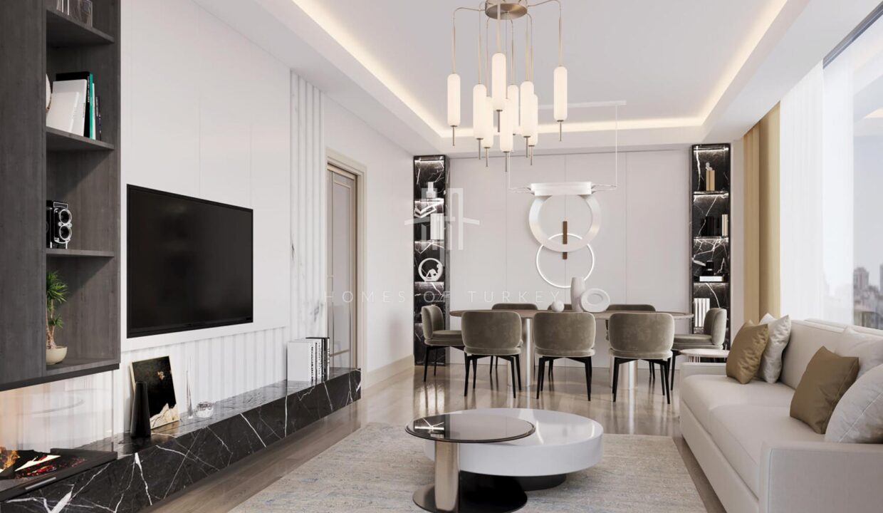Modern Flats for Sale with Sea and Islands Views, Walking Distance to Bağdat Street 17