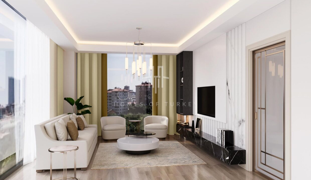 Modern Flats for Sale with Sea and Islands Views, Walking Distance to Bağdat Street 19