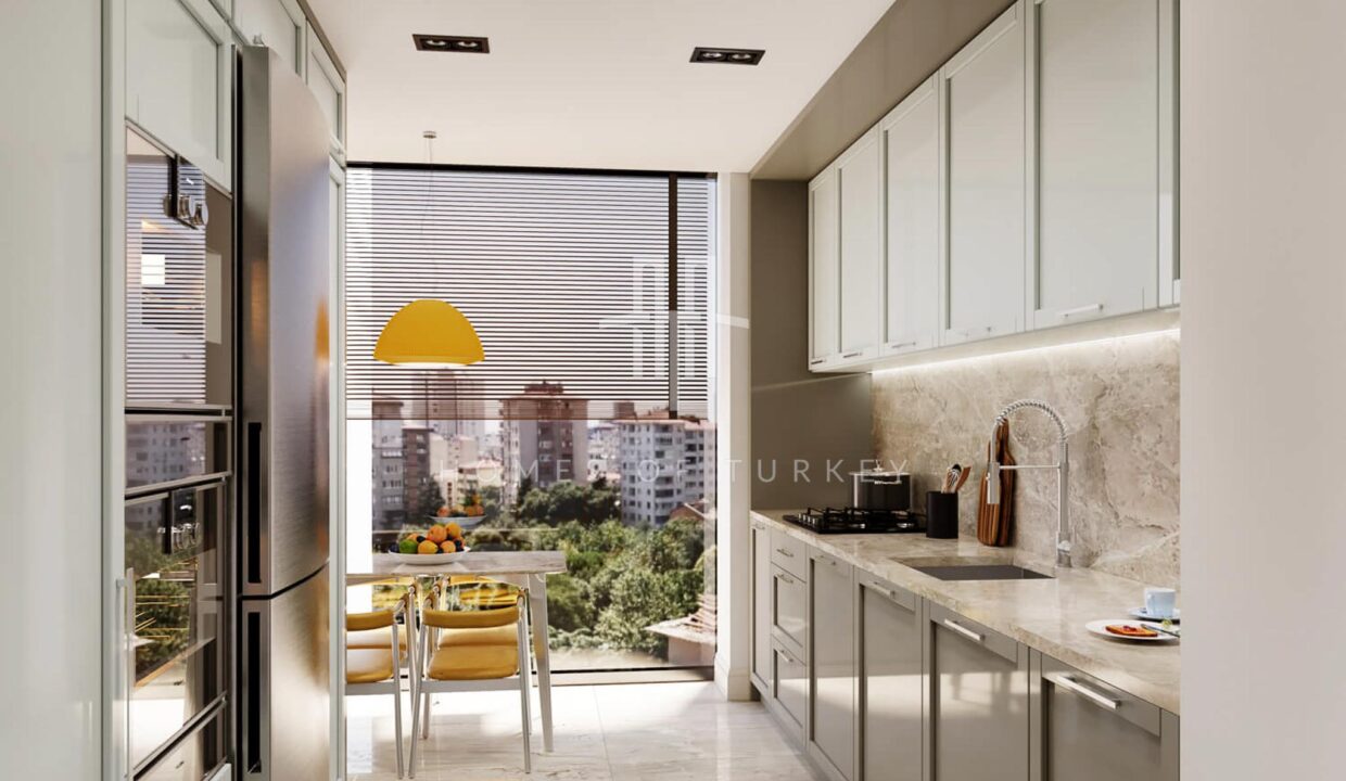 Modern Flats for Sale with Sea and Islands Views, Walking Distance to Bağdat Street 20
