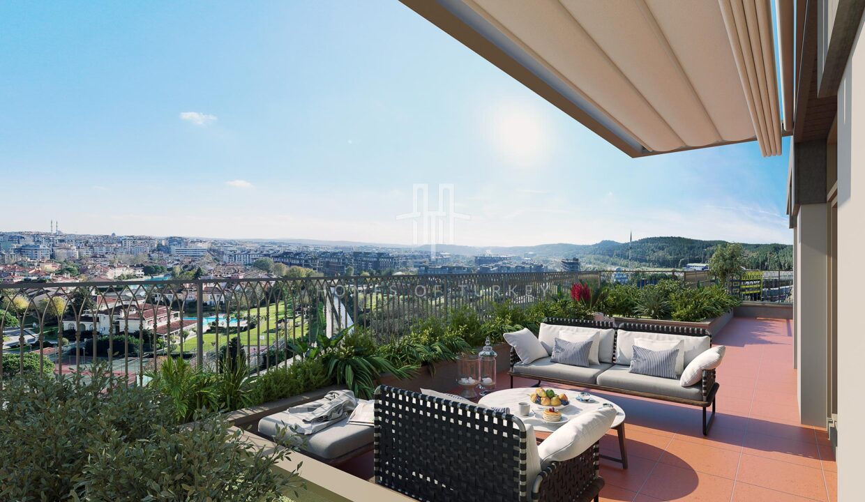 New Flats for Sale in Installments in Eyupsultan, Istanbul, Walking Distance to the Metro 12