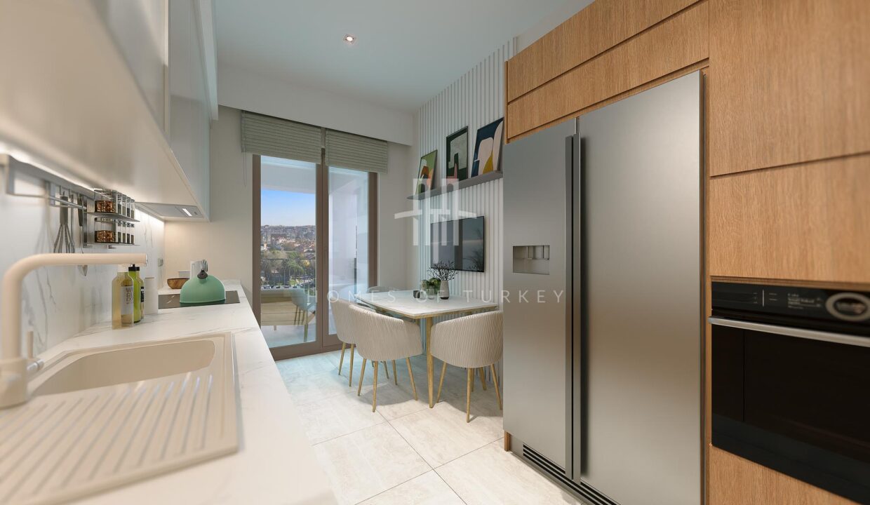 New Flats for Sale in Installments in Eyupsultan, Istanbul, Walking Distance to the Metro 17,