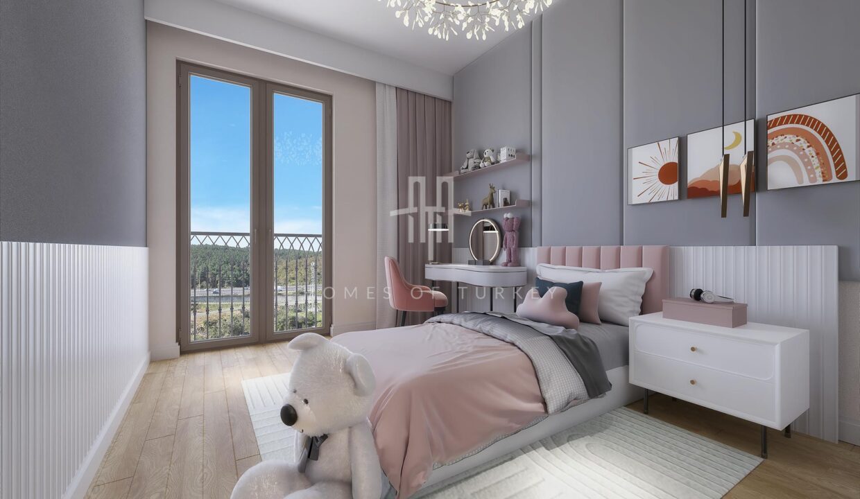New Flats for Sale in Installments in Eyupsultan, Istanbul, Walking Distance to the Metro 19