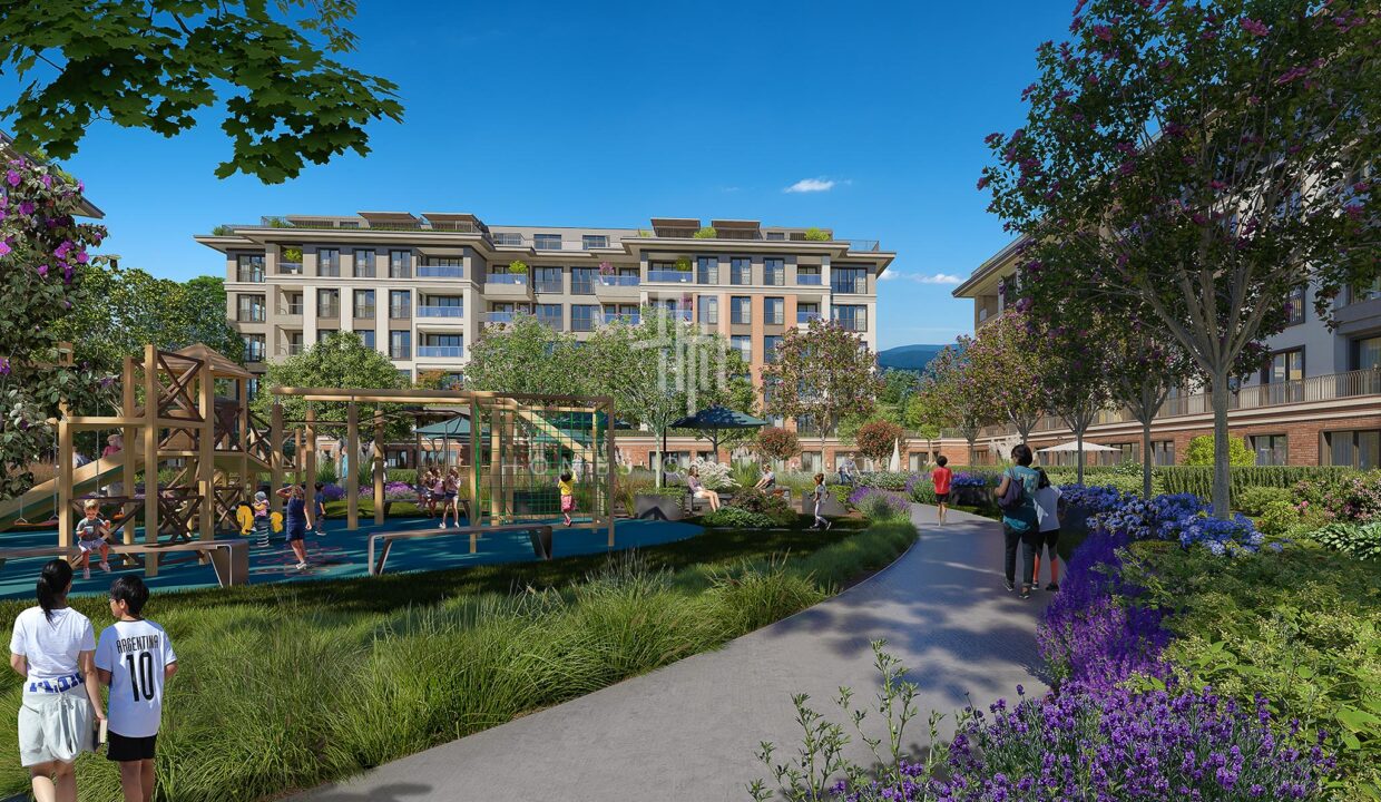 New Flats for Sale in Installments in Eyupsultan, Istanbul, Walking Distance to the Metro 4