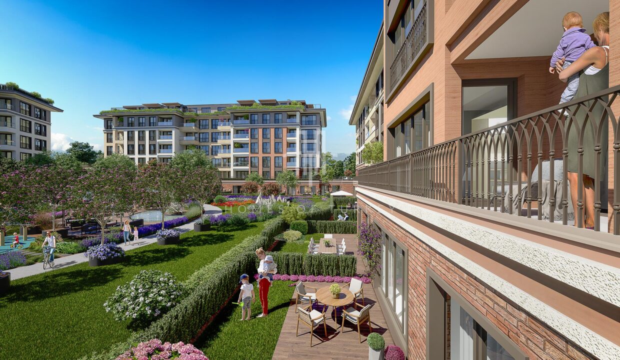New Flats for Sale in Installments in Eyupsultan, Istanbul, Walking Distance to the Metro 5