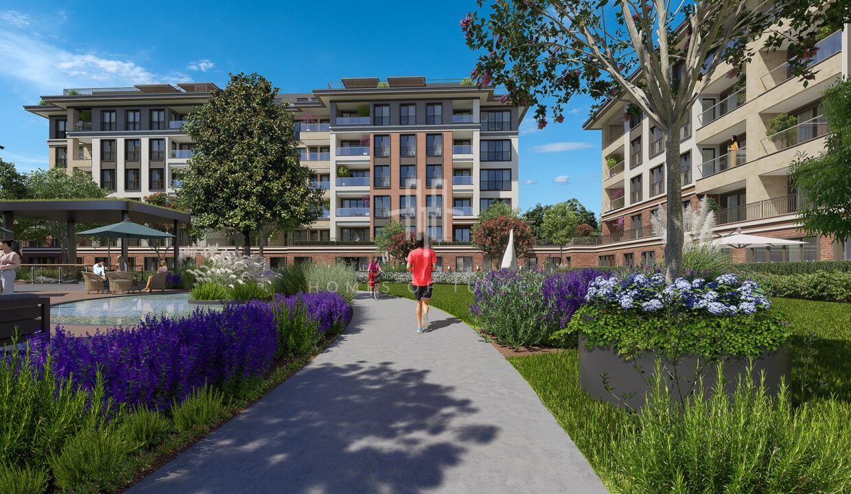 New Flats for Sale in Installments in Eyupsultan, Istanbul, Walking Distance to the Metro 8