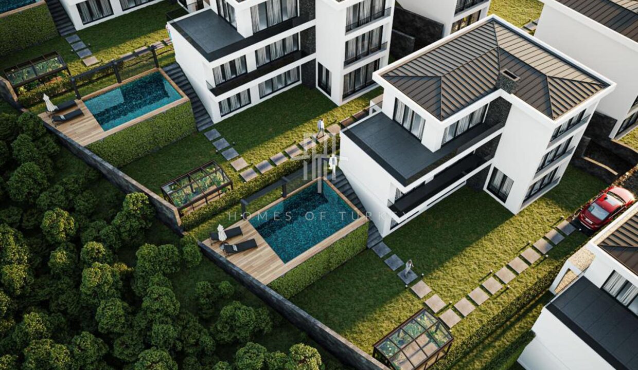 Villas with Nature View and Close to the Beach for Sale in Şile, Istanbul 23
