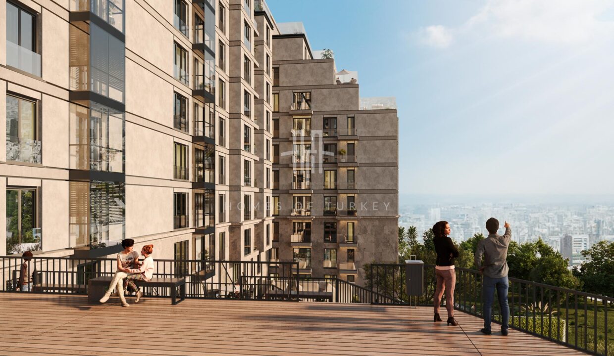 Affordable Installment Apartments with Rich Site Facilities in Eyüpsultan 8,