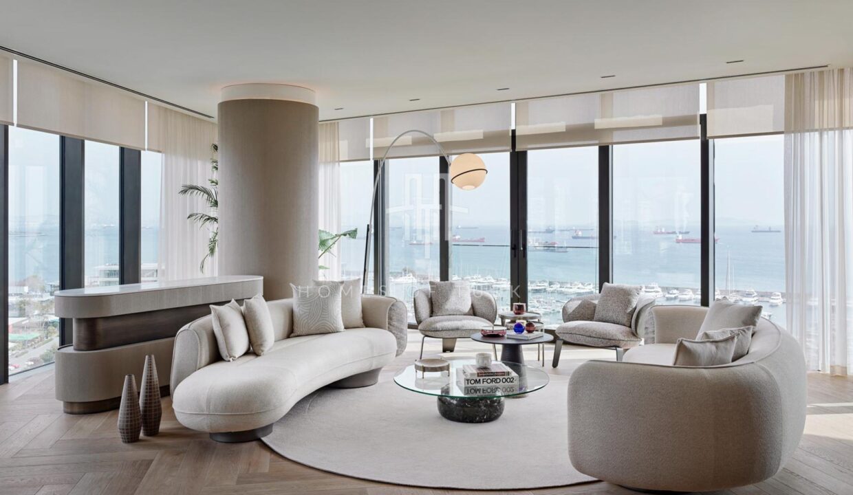 Luxury Modern Flats with Sea View for Sale in Bakırköy, Ataköy Marina 7