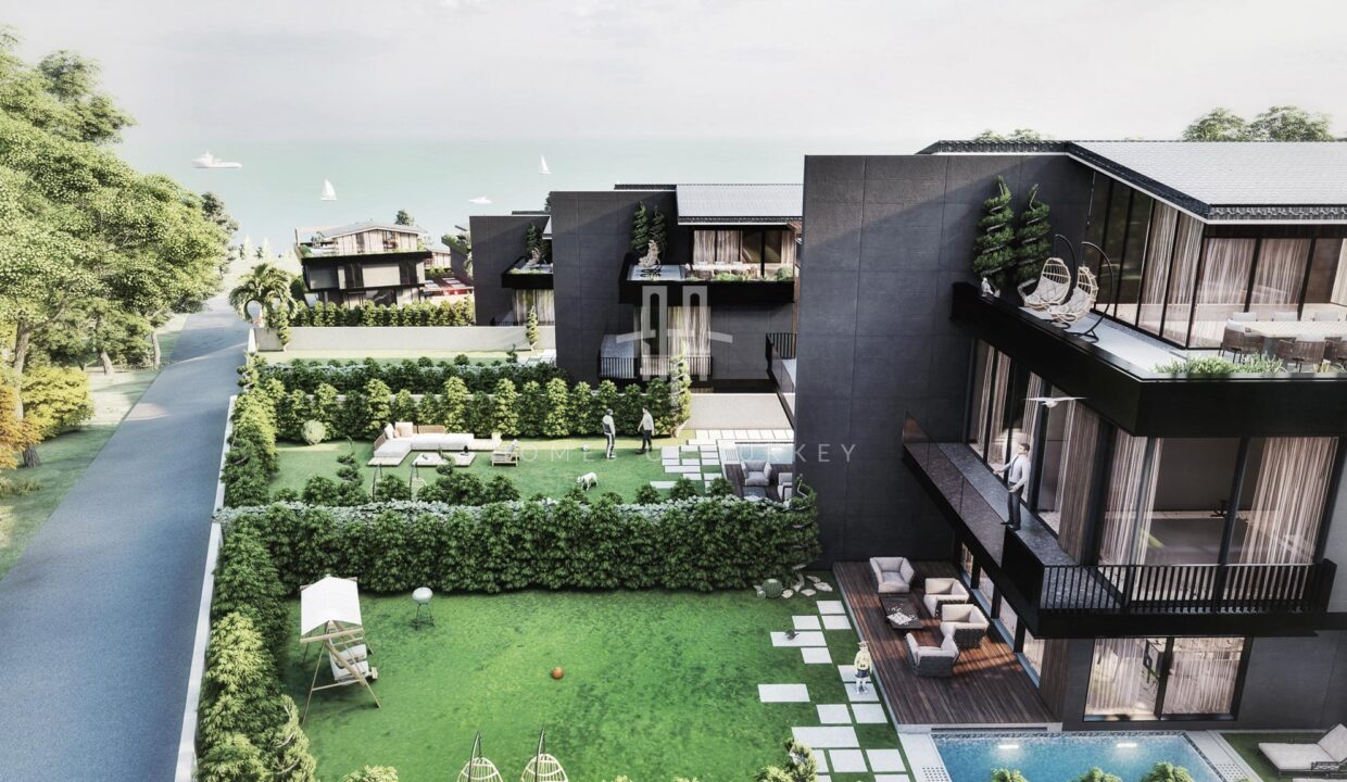 Villas with Sea View for Sale in Installments in Büyükcekmece 11