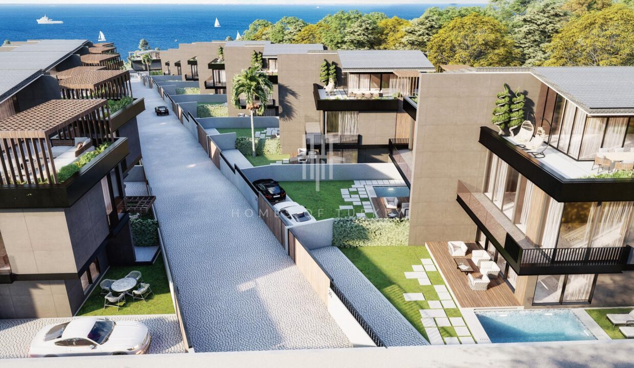 Villas with Sea View for Sale in Installments in Büyükcekmece 12