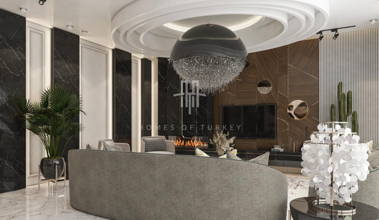 Villas with Sea View for Sale in Installments in Büyükcekmece 16,