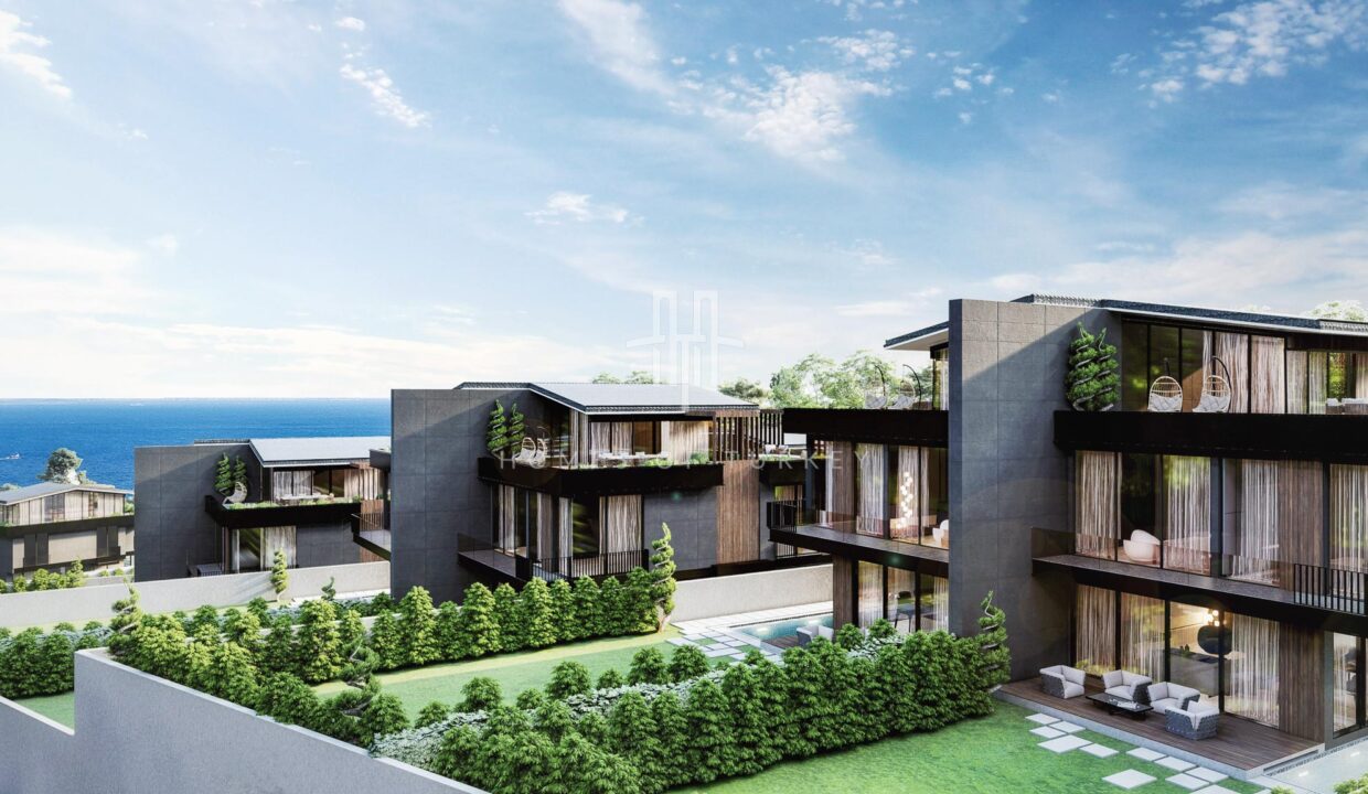 Villas with Sea View for Sale in Installments in Büyükcekmece 4,