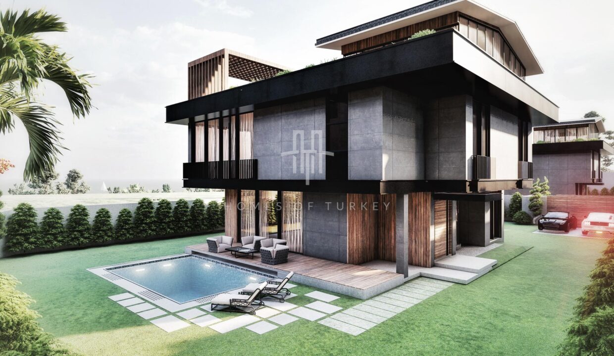 Villas with Sea View for Sale in Installments in Büyükcekmece 8