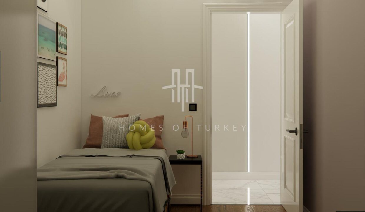 Installment Flats with Rich Site Facilities Next to the Metro Station in Eyupsultan 16