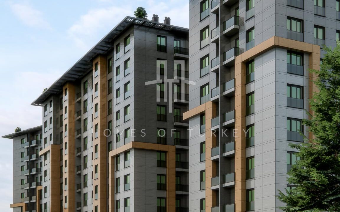 Installment Flats with Rich Site Facilities Next to the Metro Station in Eyupsultan 5