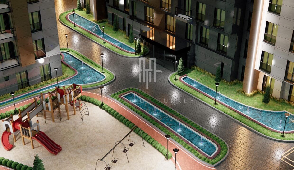 Installment Flats with Rich Site Facilities Next to the Metro Station in Eyupsultan 8
