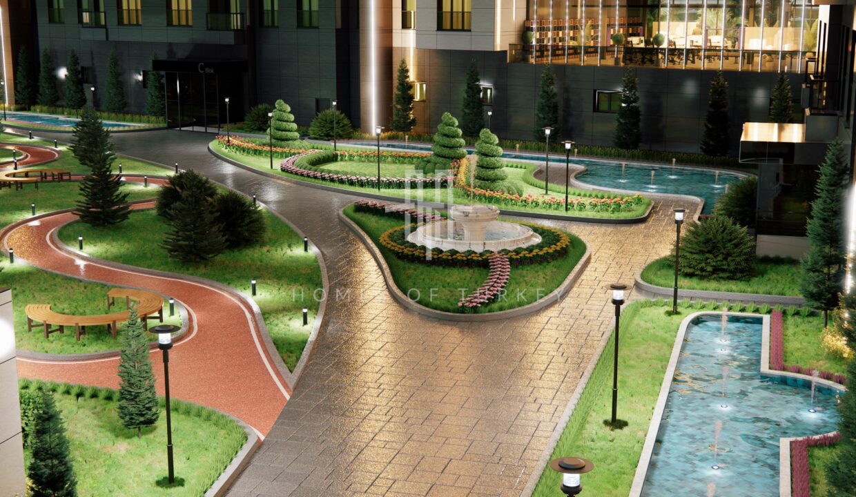 Installment Flats with Rich Site Facilities Next to the Metro Station in Eyupsultan 9