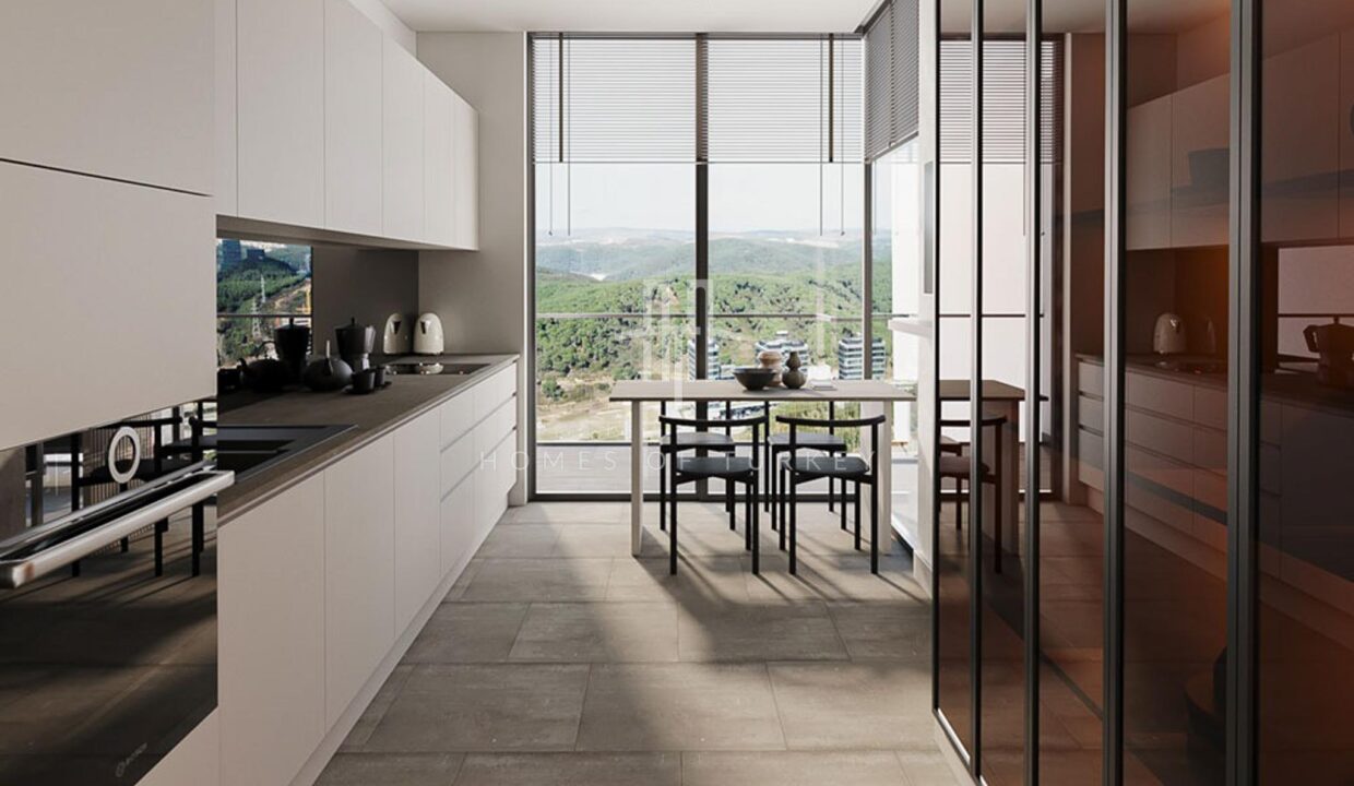 Modern Apartments for Sale in Kagithane with Forest Views and Neighborhood to Vadi Istanbul 10