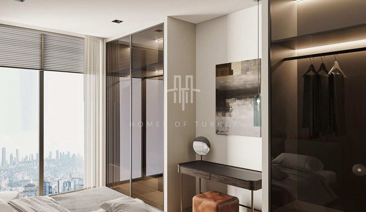 Modern Apartments for Sale in Kagithane with Forest Views and Neighborhood to Vadi Istanbul 14,