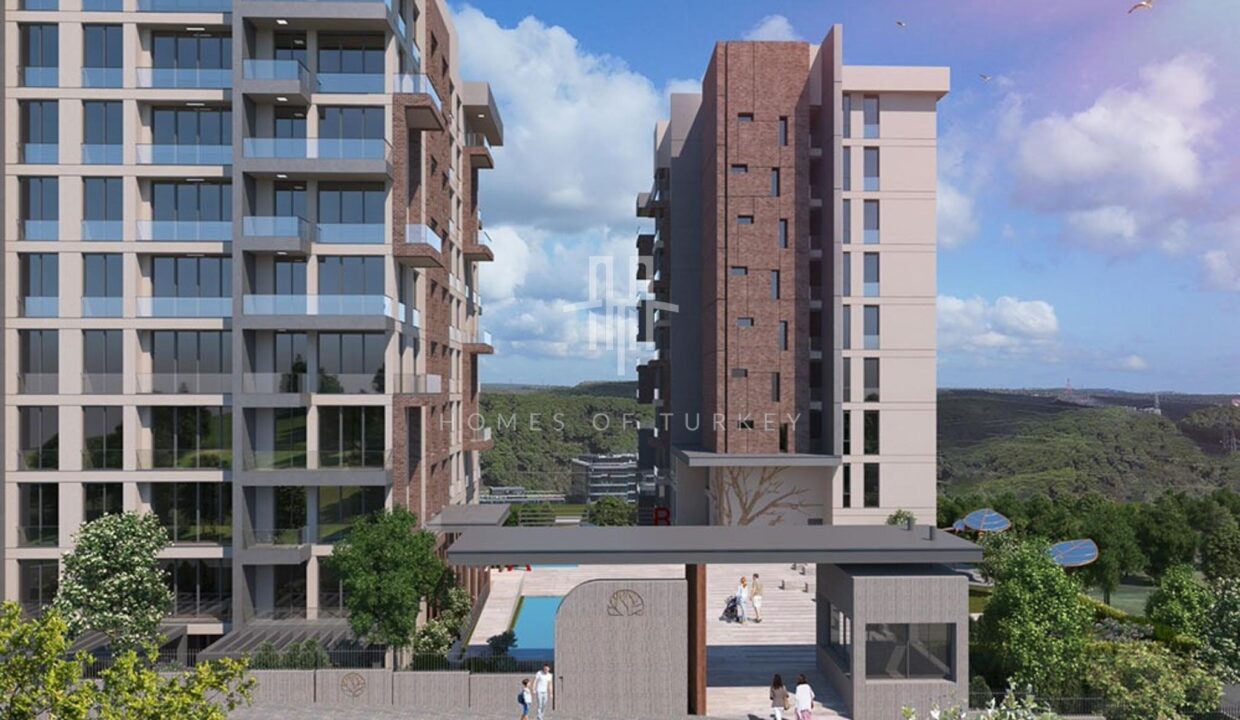 Modern Apartments for Sale in Kagithane with Forest Views and Neighborhood to Vadi Istanbul 6