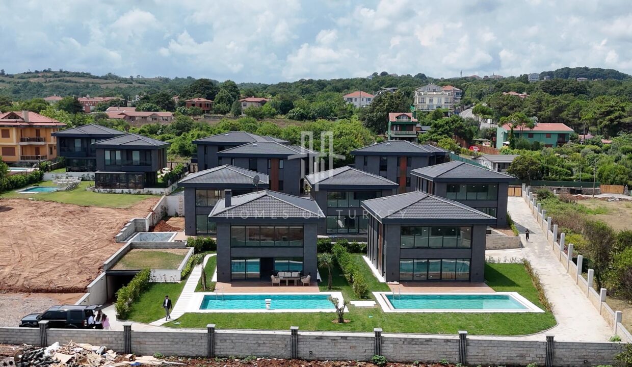 Luxury Villas with Independent Gardens and Sea Views in Şile Ready to move 5