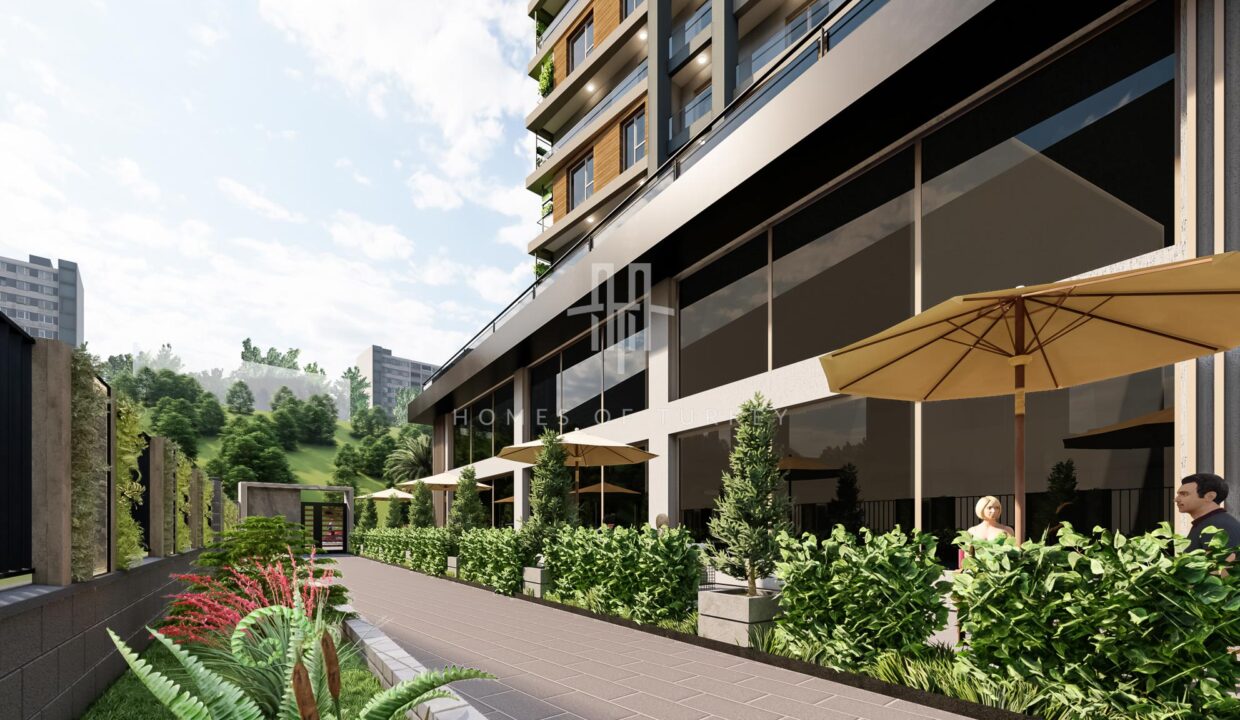 Affordable Apartments for Sale in a Complex with a Pool in Kağıthane, Istanbul 12