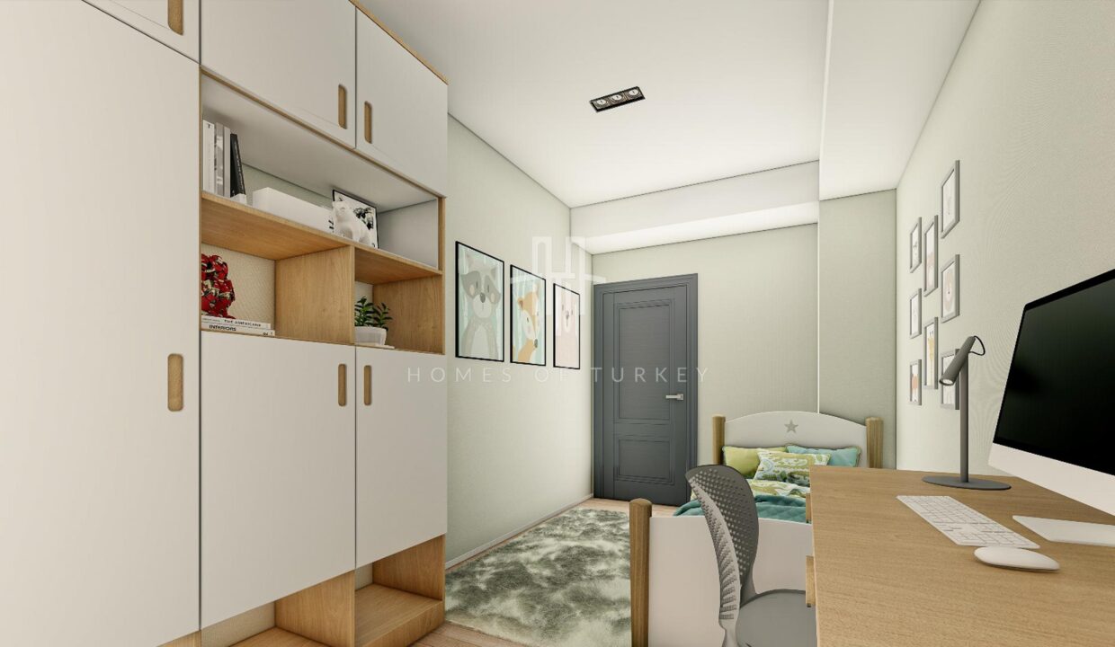 Affordable Apartments for Sale in a Complex with a Pool in Kağıthane, Istanbul 19