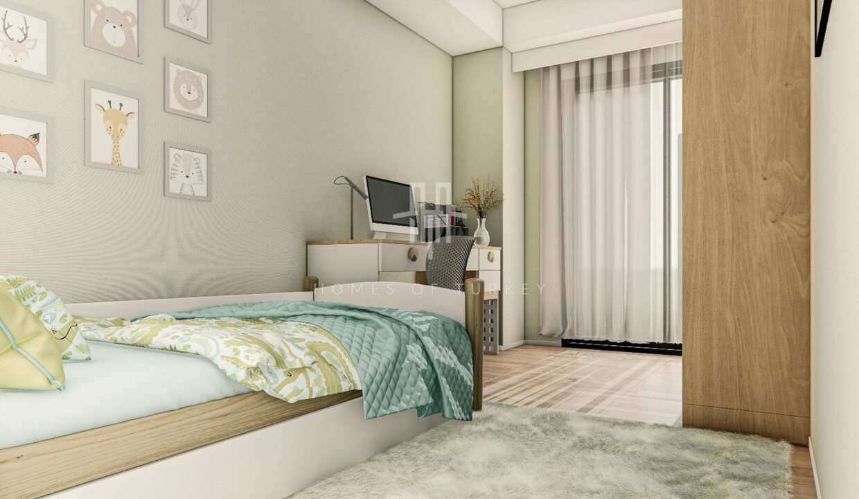 Affordable Apartments for Sale in a Complex with a Pool in Kağıthane, Istanbul 20