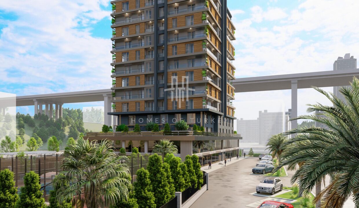 Affordable Apartments for Sale in a Complex with a Pool in Kağıthane, Istanbul 5