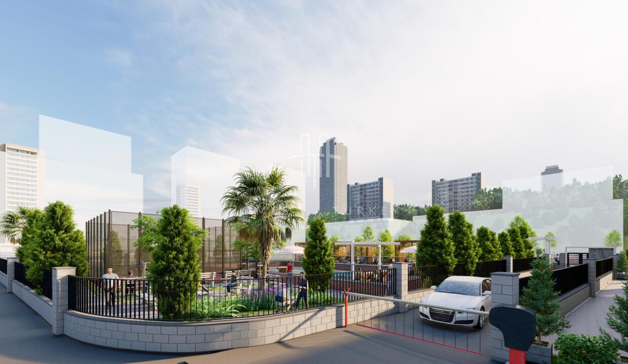Affordable Apartments for Sale in a Complex with a Pool in Kağıthane, Istanbul 7