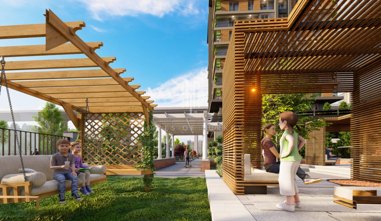 Affordable Apartments for Sale in a Complex with a Pool in Kağıthane, Istanbul 9