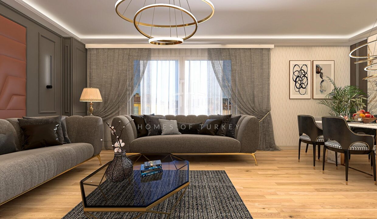 Affordable Modern Apartments for Sale in Installments in Kağıthane, Istanbul 11,