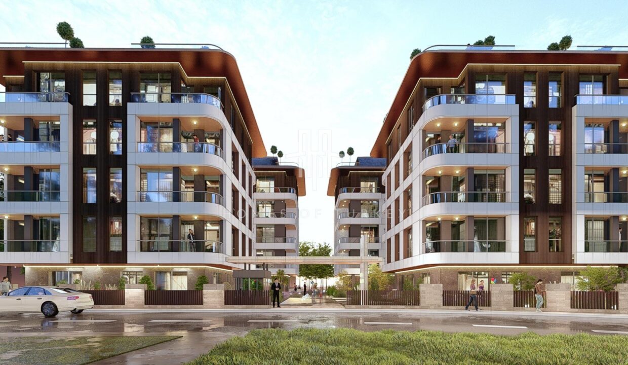Apartments for Sale in Bahçelievler, Istanbul, Next to Transportation Networks in a Family Concept Project 1