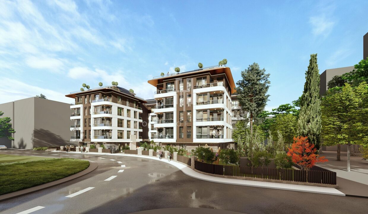Apartments for Sale in Bahçelievler, Istanbul, Next to Transportation Networks in a Family Concept Project 3,