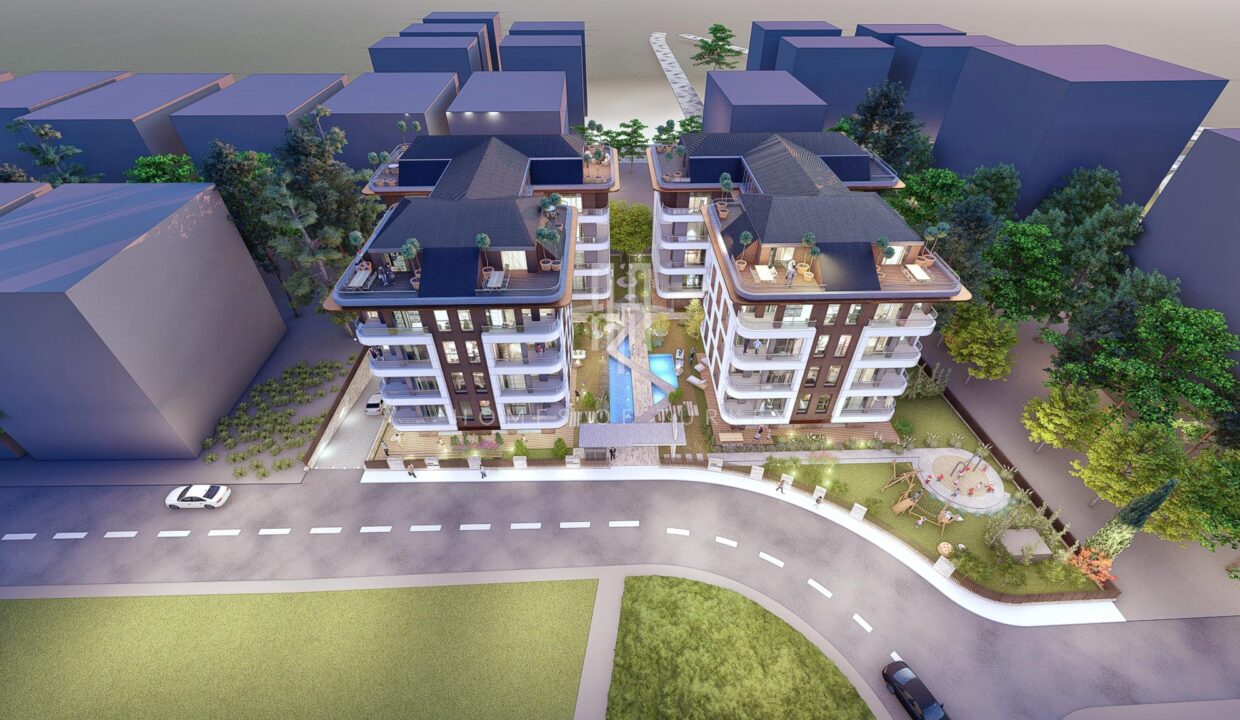 Apartments for Sale in Bahçelievler, Istanbul, Next to Transportation Networks in a Family Concept Project 5