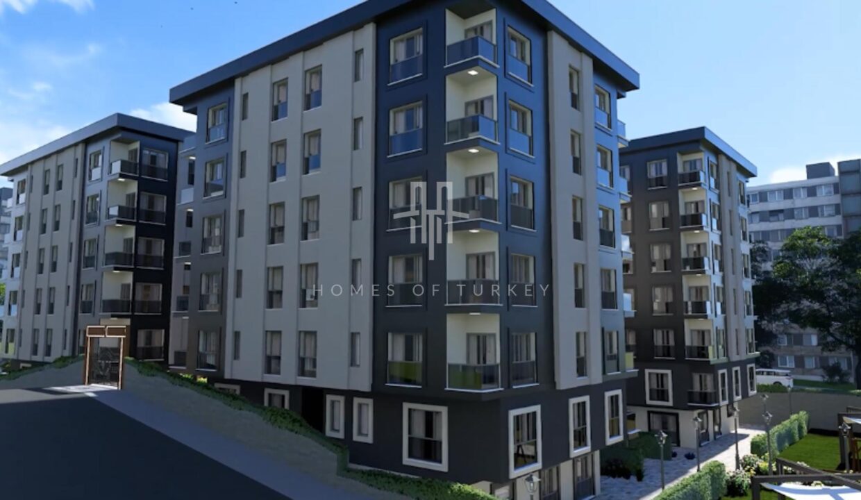 Apartments for Sale with Sea View Near the Metro Station in Beşiktaş, Istanbul 1