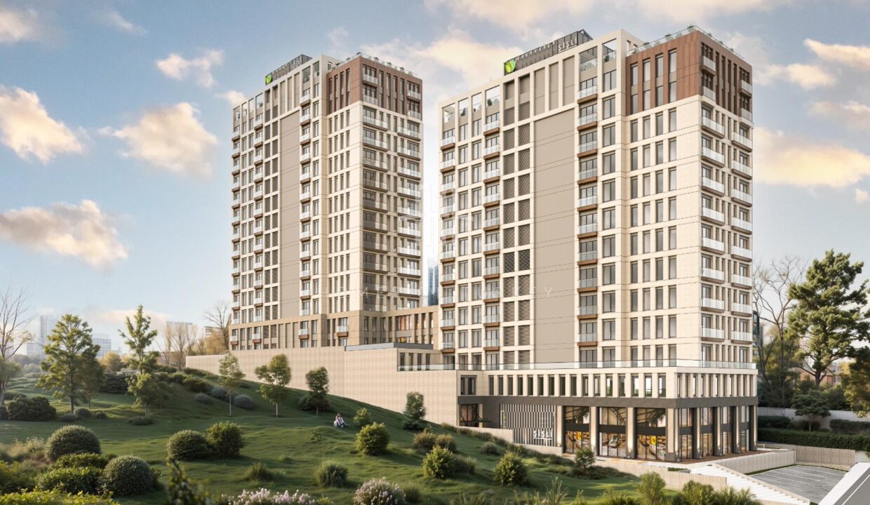 Home Office Installment Apartments for Sale in Şişli, 1