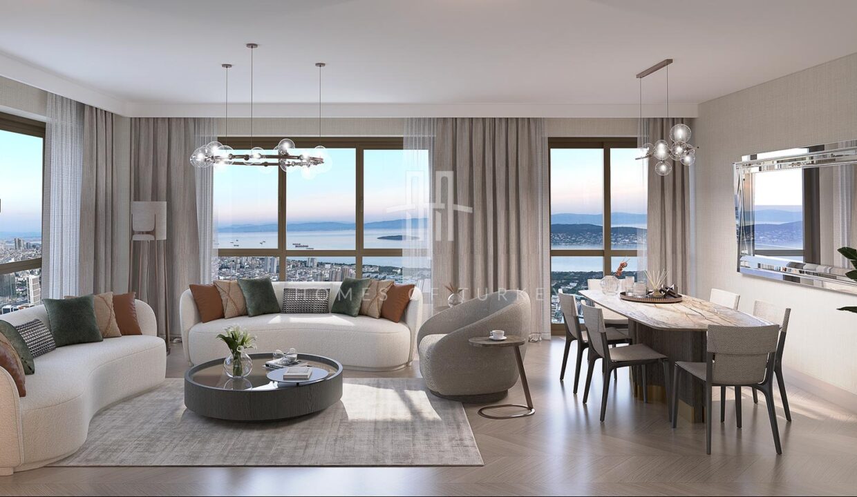 Sea and Island View Apartments in Maltepe – Installments plan 15