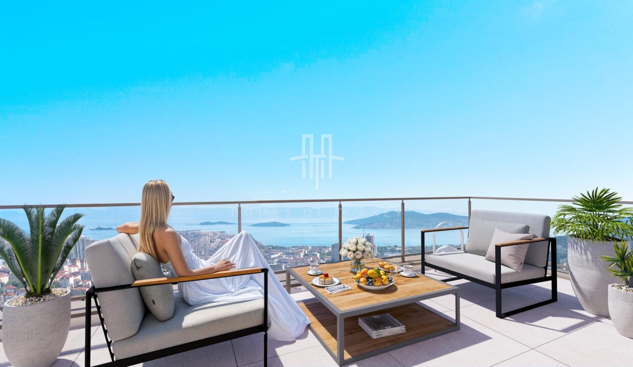 Sea and Island View Apartments in Maltepe – Installments plan 2