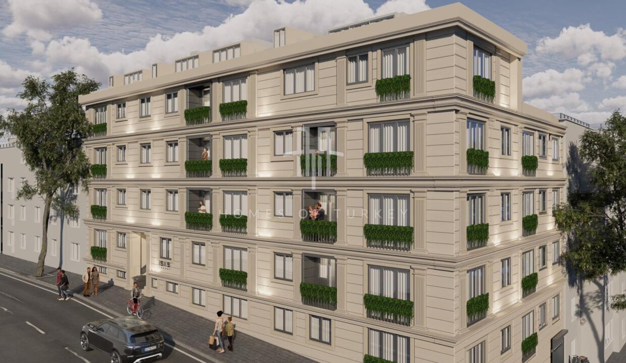 Apartments for Sale in Installments with Sea View in Beyoğlu, Istanbul 1