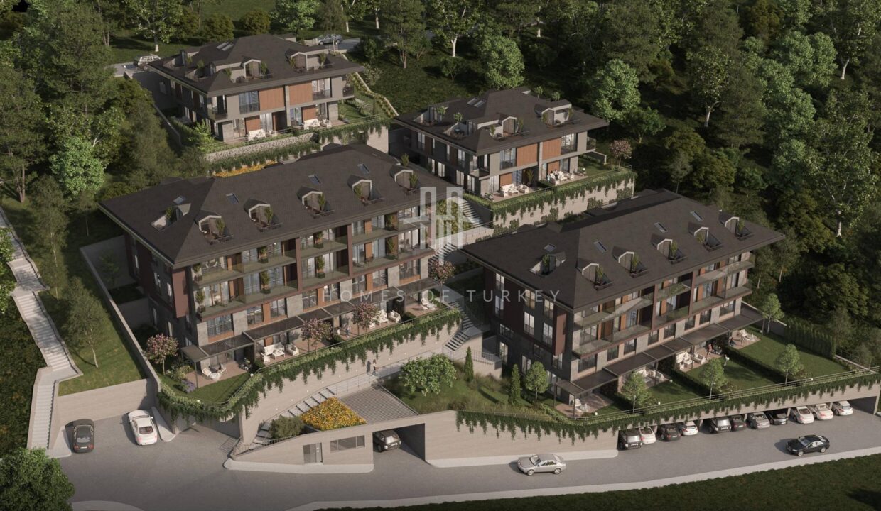 Modern Apartments for Sale Neighboring Nature in Sariyer, Istanbul 1,