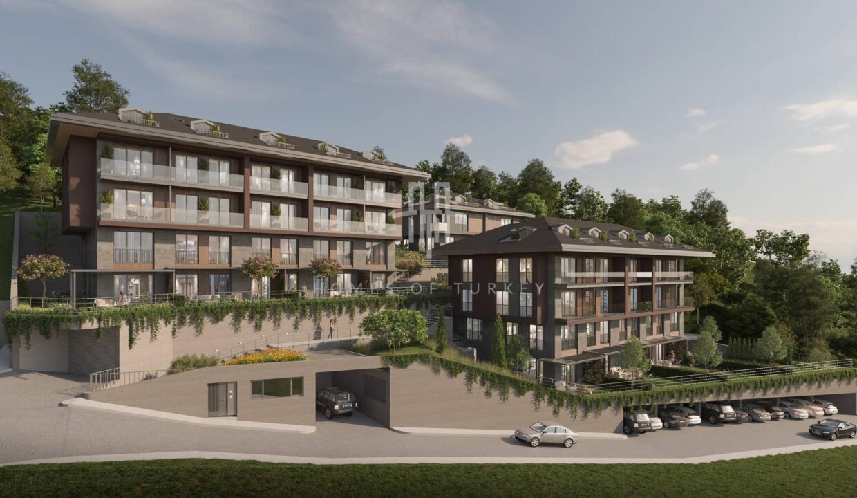 Modern Apartments for Sale Neighboring Nature in Sariyer, Istanbul 2